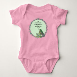 Hummingbird Bird Baby Bodydräkt T Shirt