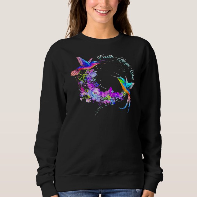 Hummingbird Bird Träd Vackt naturens själ 1 T Shirt (Framsida)