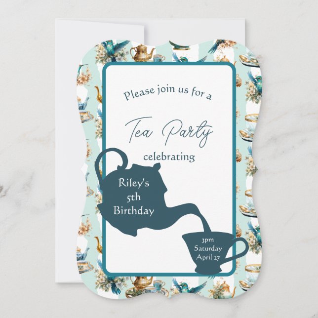 Hummingbird Birthday Tea Party (Framsida)