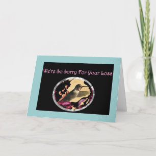 Hummingbird Blank Sympathy Card Kort