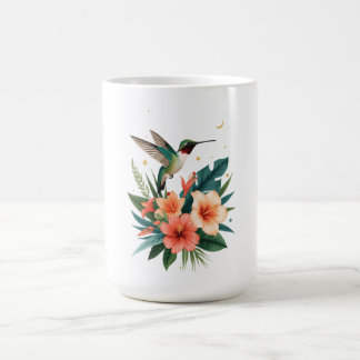 Hummingbird Bloom Tropical Mug Kaffemugg