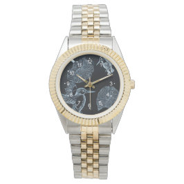 Hummingbird Blue i Garden Armbandsur