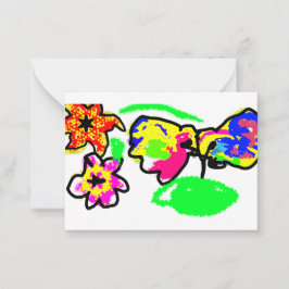 Hummingbird Bröllop Anteckningskort