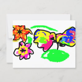 Hummingbird Bröllop Vykort