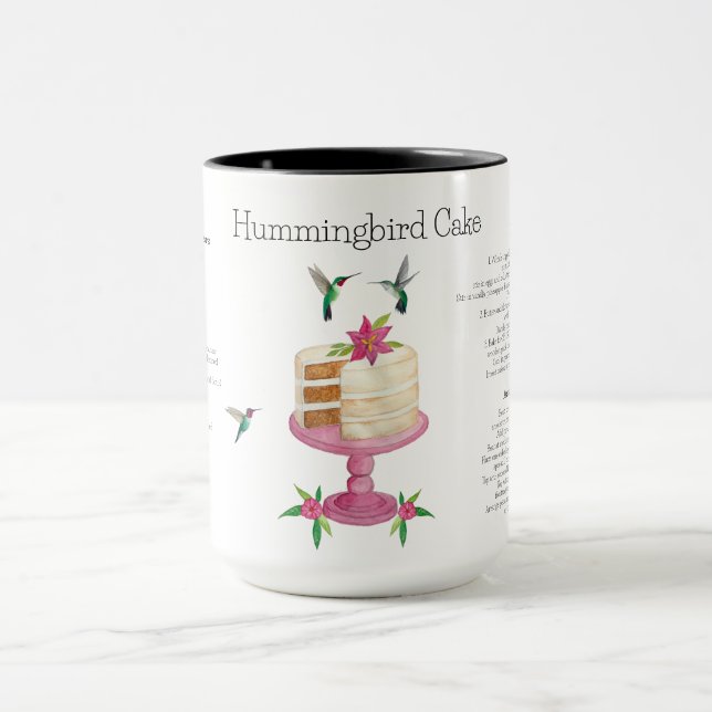 Hummingbird Cake Recipe Coffee Mugg (Center)