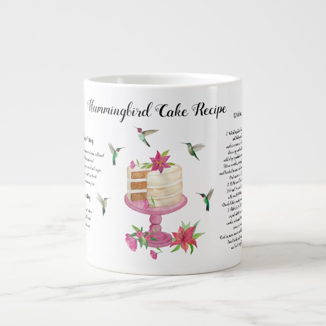 Hummingbird Cake Recipe Jumbo Mugg (Framsidan)