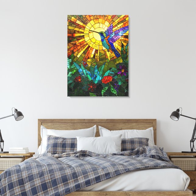 Hummingbird Canvas Art (Insitu (sovrum))