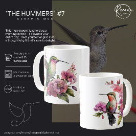 Hummingbird Ceramic Mugg