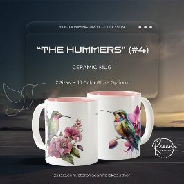 Hummingbird Ceramic Mugg