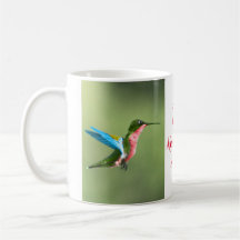 Hummingbird Coffee Mugg