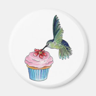 Hummingbird Cupcoa Kärlek ligger i Luft Magnet