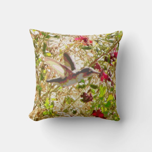 Hummingbird Dekorativ kudde (Framsida)