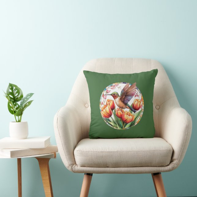 Hummingbird Dekorativ kudde (Stol)