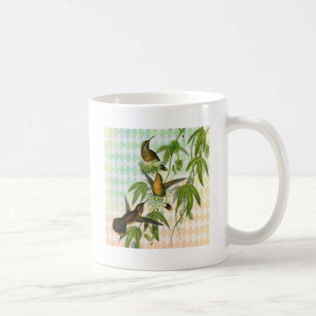 Hummingbird Digital Art Kaffemugg (Höger)