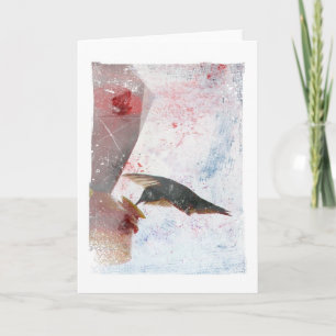 Hummingbird Digital Art Kort