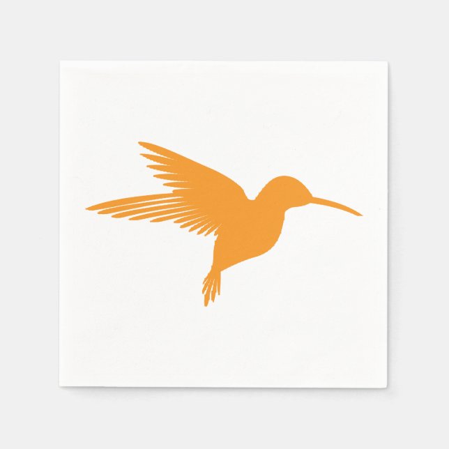 Hummingbird Elegance Napkins Pappersservett (Framsidan)
