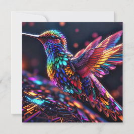 Hummingbird: En månatlig resa Julkort