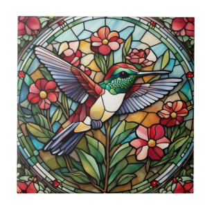 Hummingbird Fågel Kakelplatta