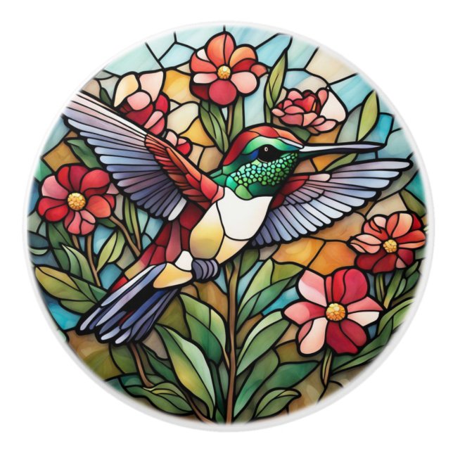 Hummingbird Fågel Knopp (Framsidan)