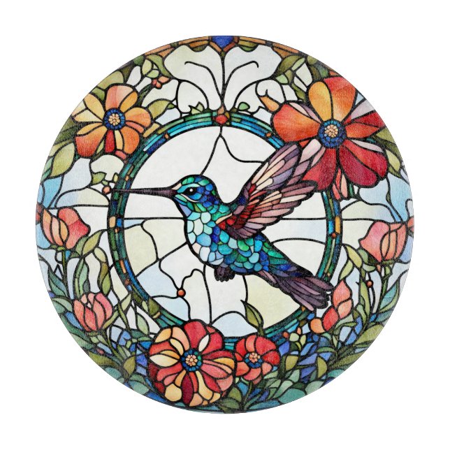 Hummingbird Faux - glasfågel (Framsidan)