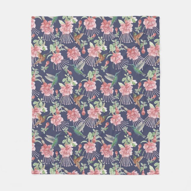 Hummingbird Fleece Blanket (Framsidan)