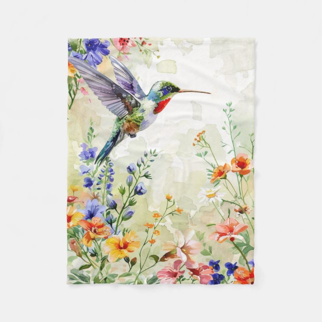 Hummingbird Fleecefilt (Framsidan)
