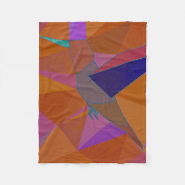 Hummingbird Fleecefilt (Framsidan)