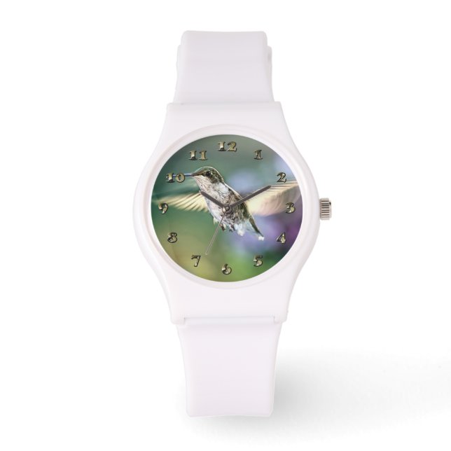 Hummingbird Flies Armbandsur (Framsida)