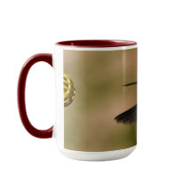 Hummingbird Flies Coffee Mugg