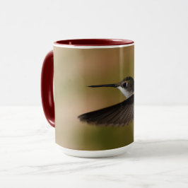Hummingbird Flies Coffee Mugg
