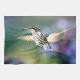 Hummingbird Flies Kökshandduk