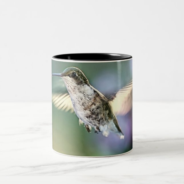 Hummingbird Flies Två-Tonad Mugg (Center)