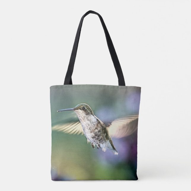 Hummingbird Flies Tygkasse (Baksida)
