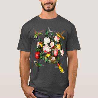 Hummingbird FlowersHummingbird Älskare Gift Hummin T Shirt