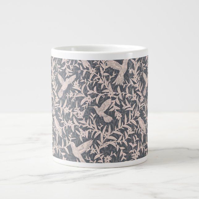 Hummingbird folie grått jumbo mugg (Framsidan)