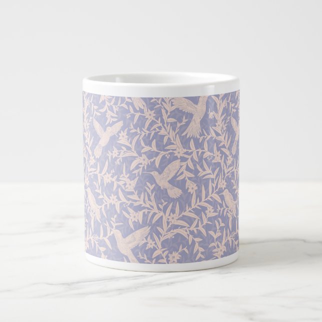 Hummingbird folielavender jumbo mugg (Framsidan)