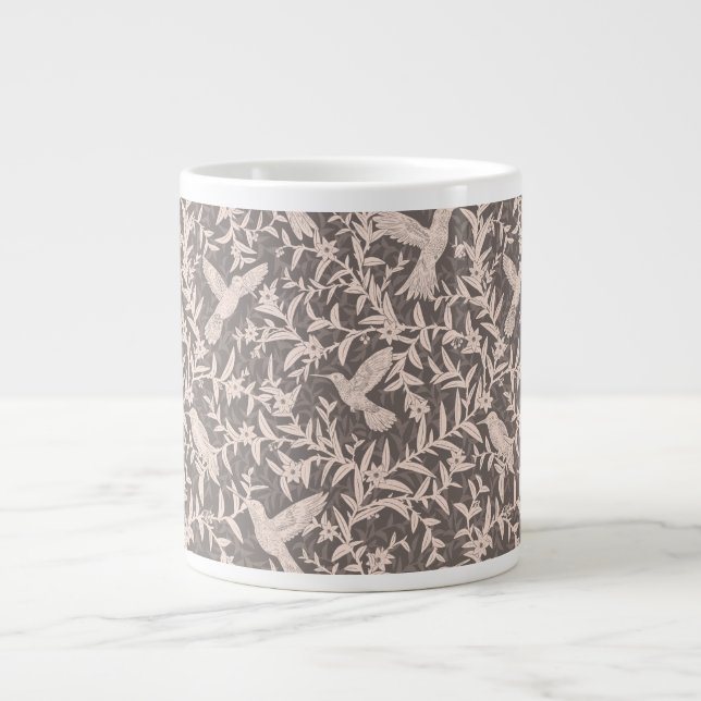 Hummingbird folietaupe jumbo mugg (Framsidan)