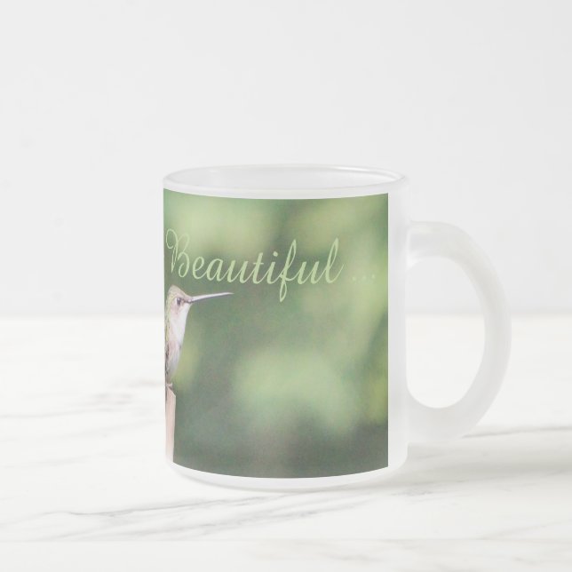 Hummingbird Frostad Glasmugg (Höger)