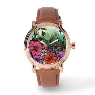 Hummingbird Garden Armbandsur