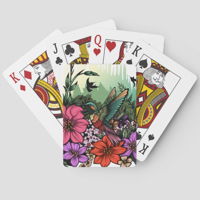 Hummingbird Garden Casinokort (Baksidan)
