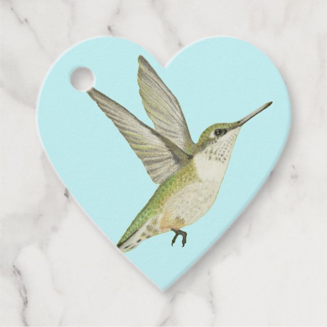 Hummingbird Gåvor Etiketter (Framsida)