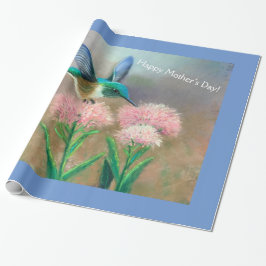 Hummingbird Gift Wrap i mor Presentpapper