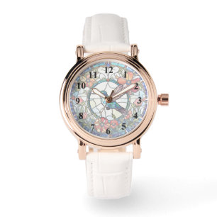 Hummingbird-glaset (med nummer) armbandsur