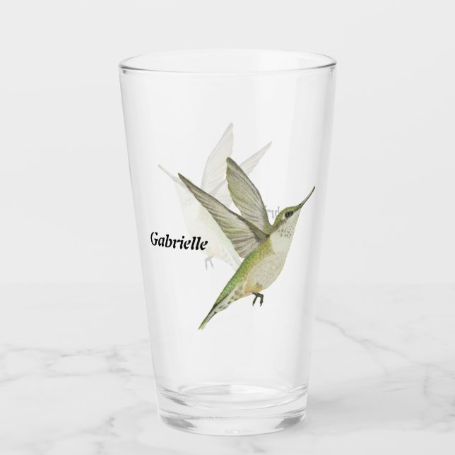 Hummingbird Glass Glaskopp (Framsida)