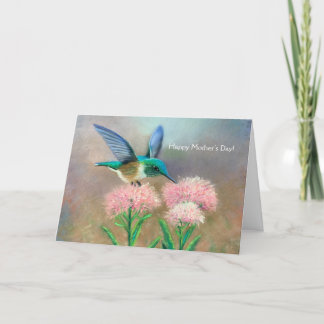 Hummingbird Greeting Card för mor Kort