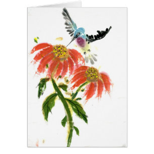 Hummingbird Hälsningskort