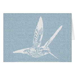Hummingbird Hälsningskort