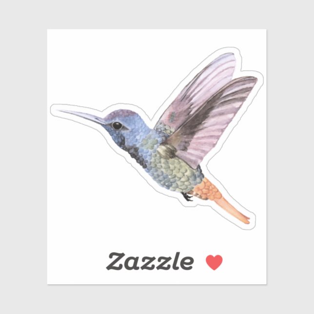 Hummingbird hand plockade klistermärken (Ark)