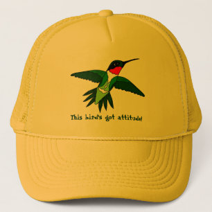 Hummingbird Hat-Har Attityd Keps