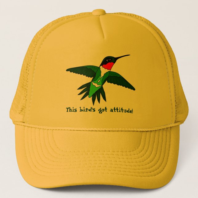Hummingbird Hat-Har Attityd Keps (Framsida)